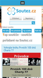 Mobile Screenshot of new.soutez.cz