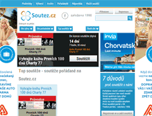 Tablet Screenshot of new.soutez.cz